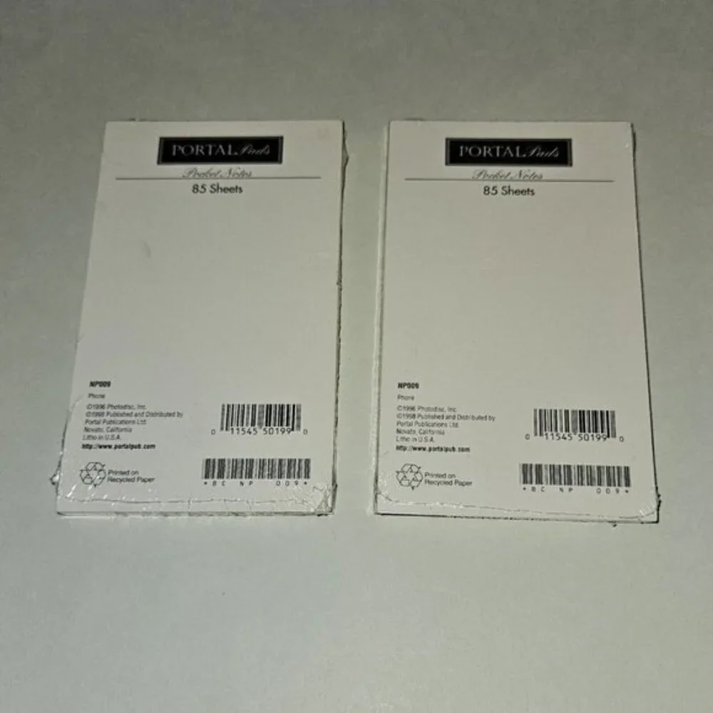 2 VTG Another Important Call Note Notepad Message 85 Sheets Blah Blah NEW SEALED